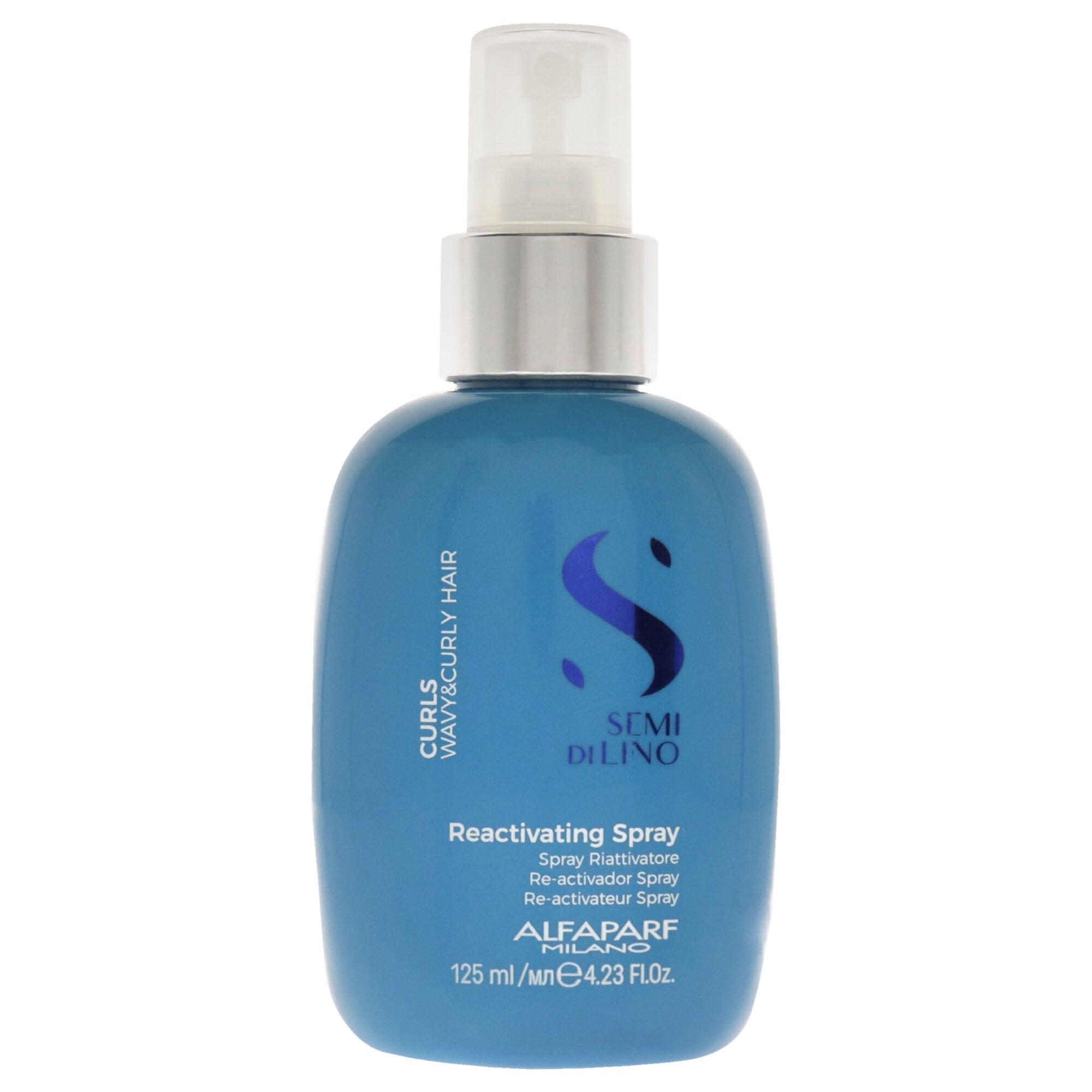 Semi Di Lino Curls Reactivating Spray by Alfaparf Milano for Unisex - 4.23 oz Treatment, See Description, hi-res image number 0