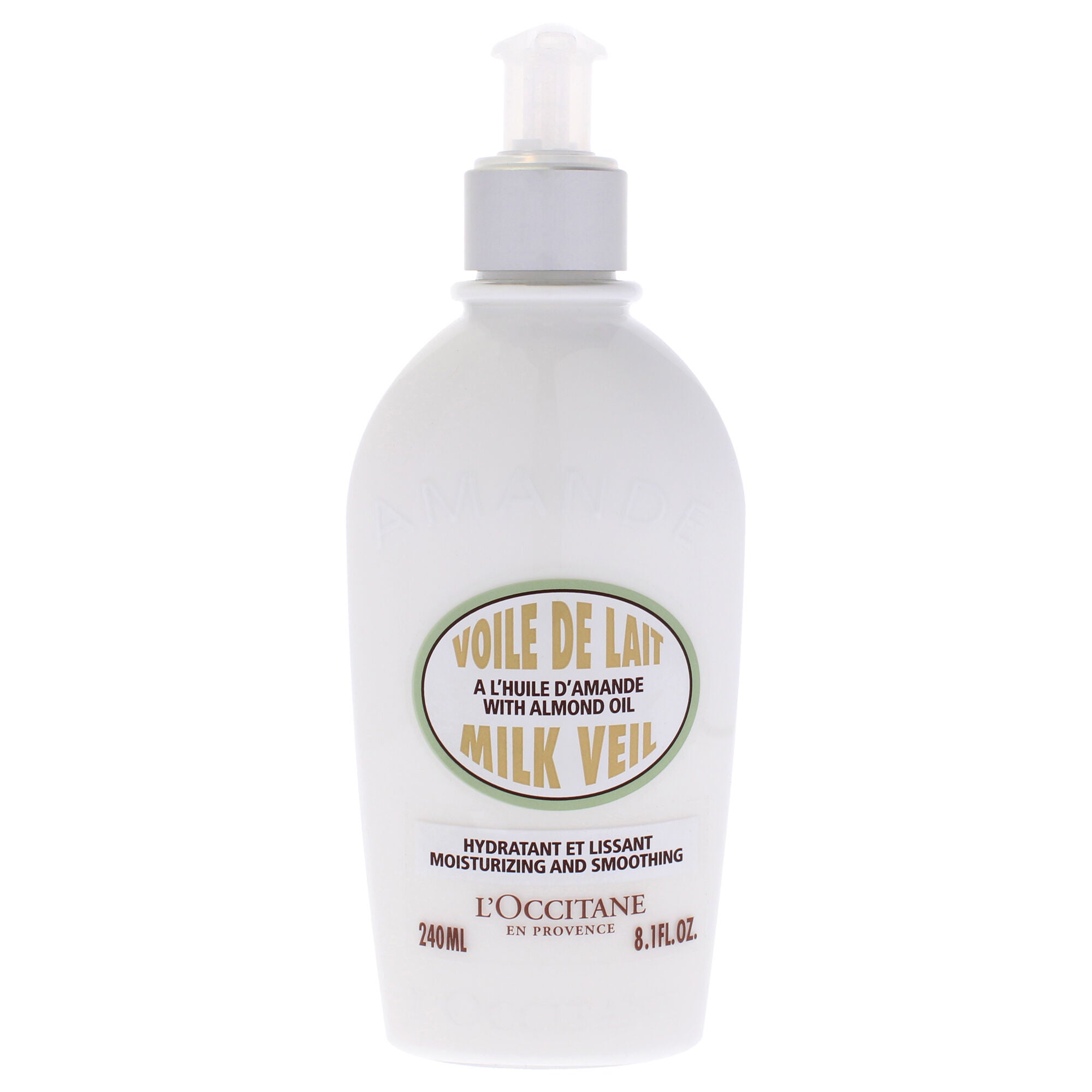 Almond Milk Veil by LOccitane for Unisex - 8 oz Body Milk, See Description, hi-res image number 0