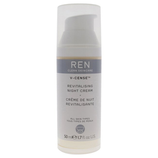 V-Cense Revitalising Night Cream by REN for Unisex - 1.7 oz Cream, , alternate image number null