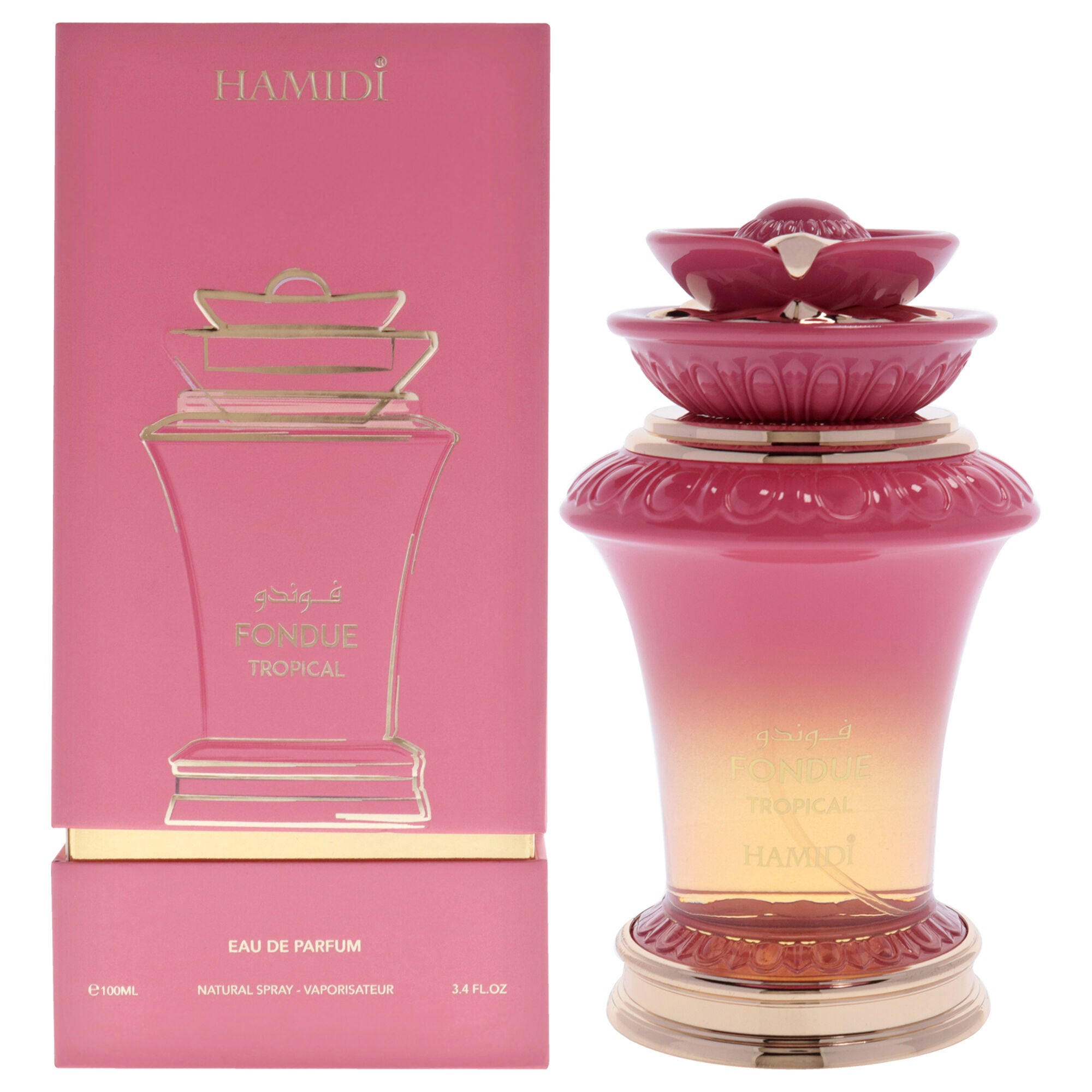 Fondue Tropical by Hamidi for Women - 3.4 oz EDP Spray, Clear, hi-res image number 0
