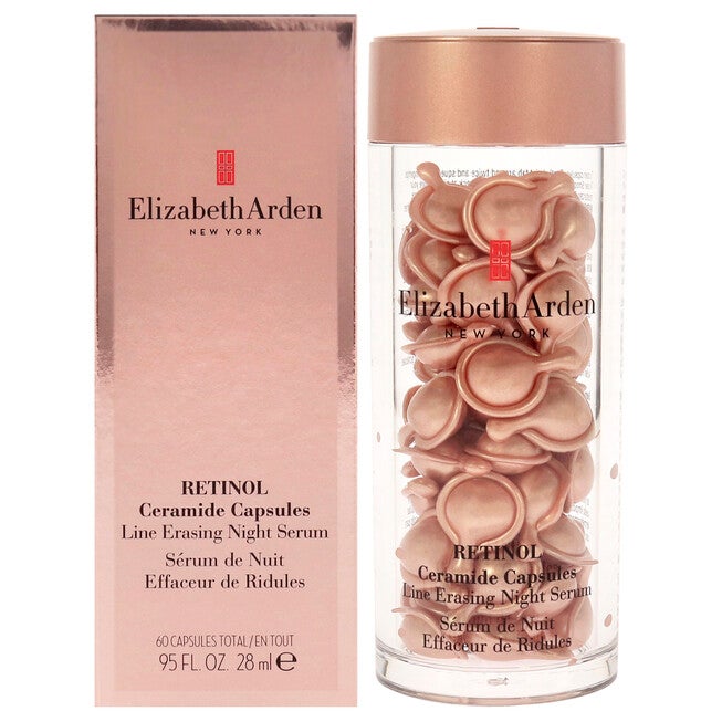 Ceramide Retinol Night Serum by Elizabeth Arden for Women - 60 Count Capsules, NA, hi-res image number null