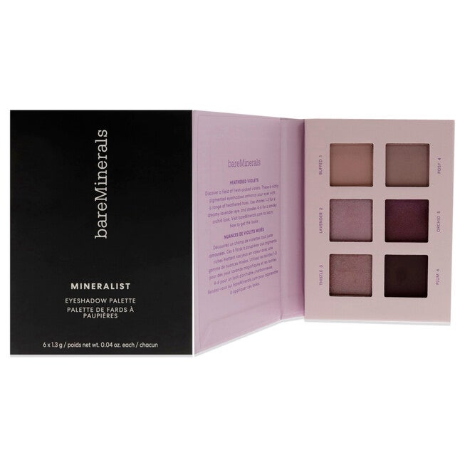 Mineralist Eyeshadow Palette - Heathered by bareMinerals for Women - 0.24 oz Eye Shadow, NA, hi-res image number null
