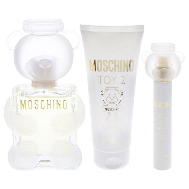 Moschino Toy 2 by Moschino for Women - 3 Pc Gift Set 3.4oz EDP Spray, 0.3oz EDP Spray, 3.4oz Body Lotion, See Description, alternate image number 3