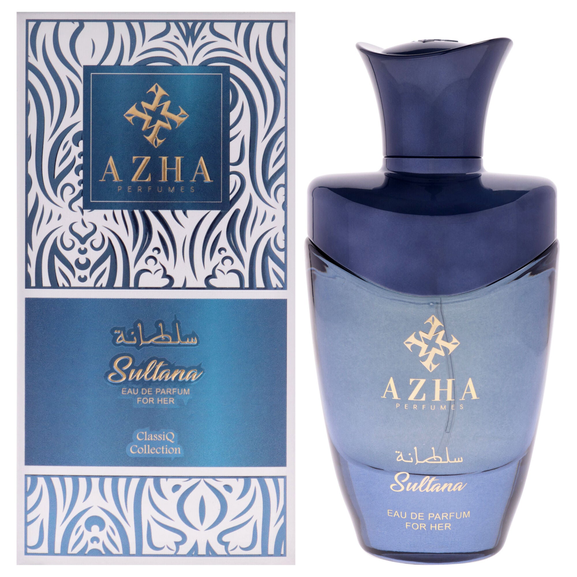 Classiq Collection - Sultana by Azha for Women - 3.3 oz EDP Spray, Clear, hi-res image number 0