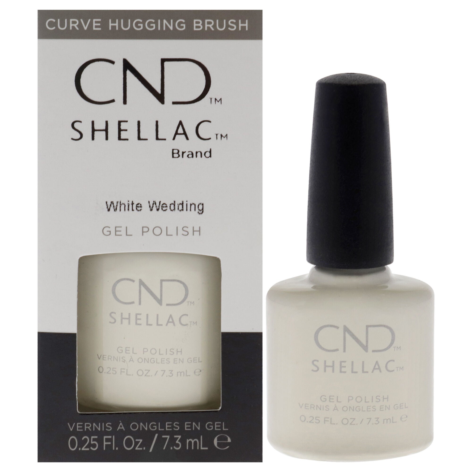 Shellac Nail Polish - White Wedding by CND for Women - 0.25 oz Nail Polish, See Description, hi-res image number 0