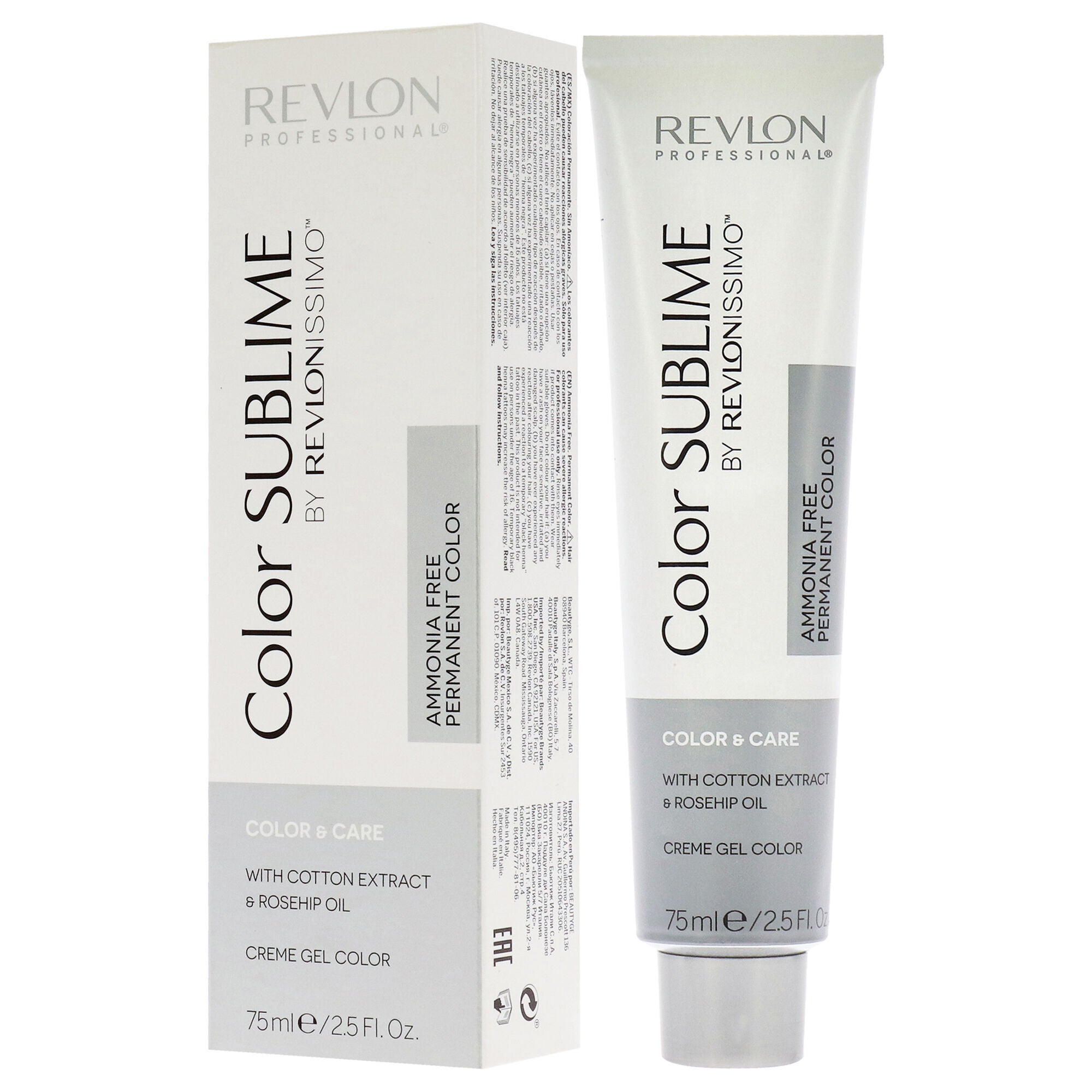 Revlonissimo Color Sublime - 10.21 Pale Iridescent Ash Blonde by Revlon for Unisex - 2.5 oz Hair Color, See Description, alternate image number 2