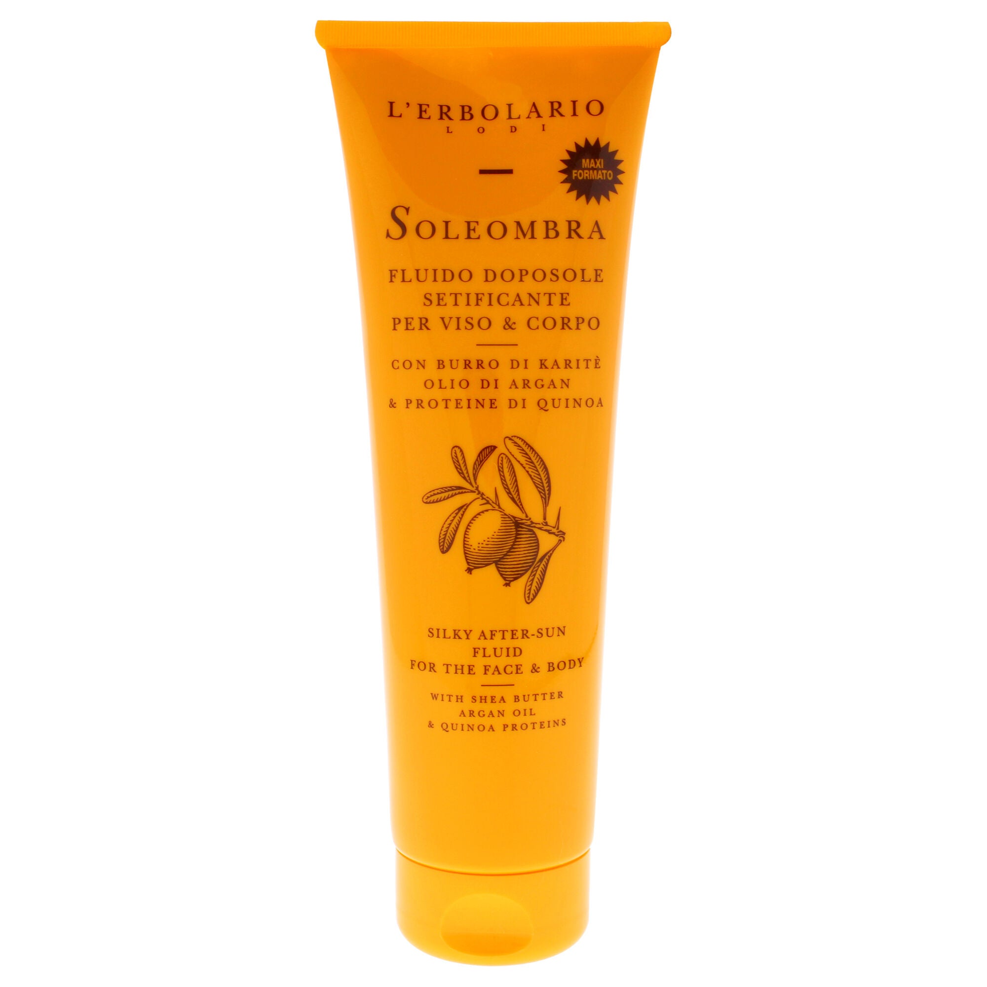 Soleombra Silky After-Sum Fluid by LErbolario for Unisex - 10.1 oz Sunscreen, See Description, alternate image number 4