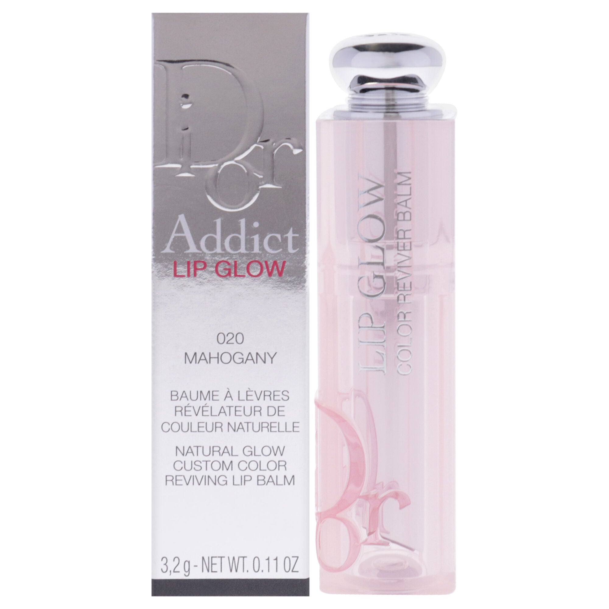 Dior Addict Lip Glow - 020 Mahogany by Christian Dior for Women - 0.11 oz Lip Balm, See Description, hi-res image number 0