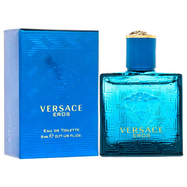 Versace Eros by Versace for Men - 0.17 oz EDT Splash (Mini), See Description, alternate image number 4