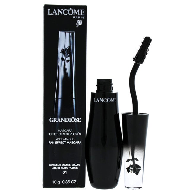 Grandiose Wide-Angle Fan Effect Mascara - 01 Noir Mirifique by Lancome for Women - 0.35 oz Mascara, , alternate image number 1
