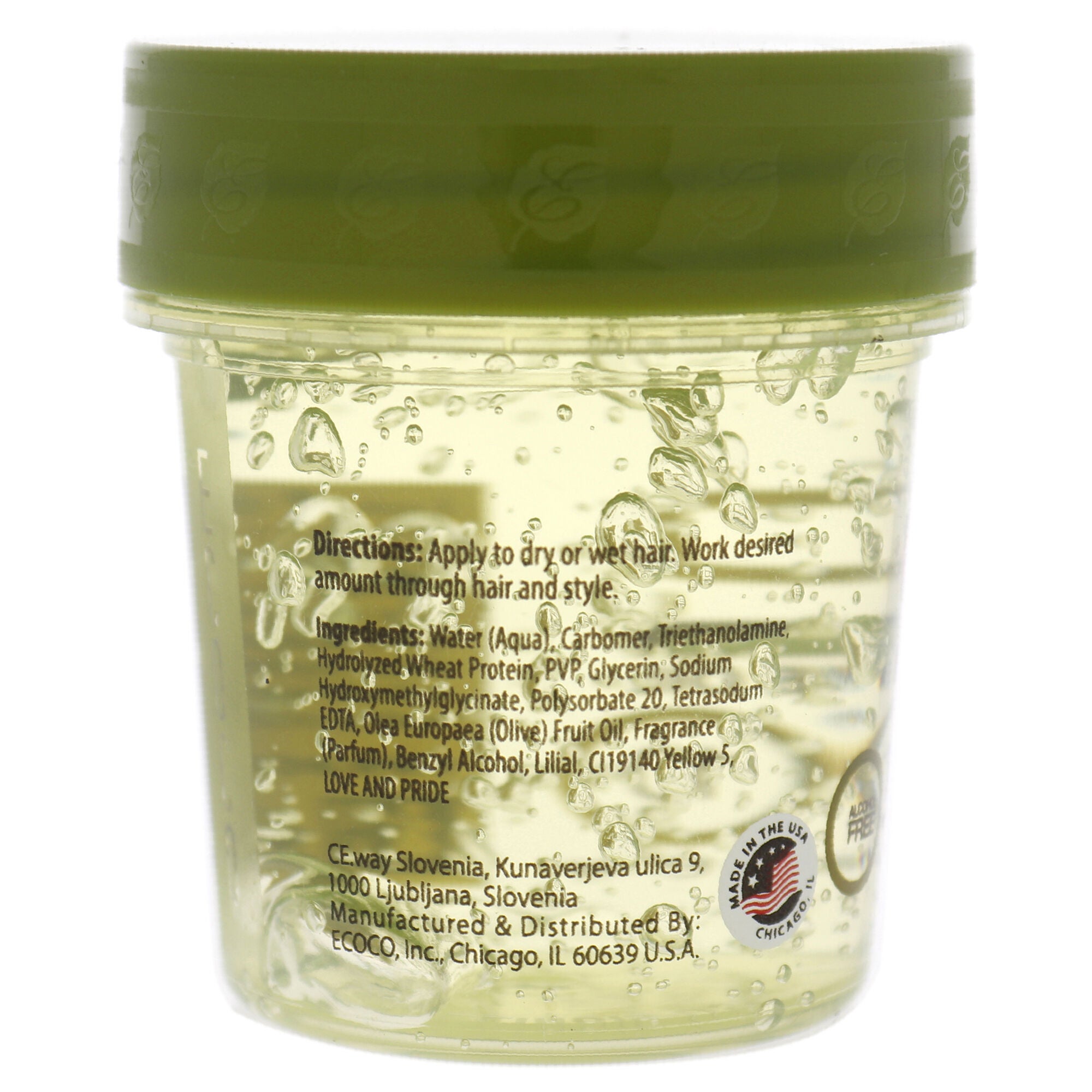 Eco Style Gel - Olive Oil by Ecoco for Unisex - 1.6 oz Gel, , alternate image number 3