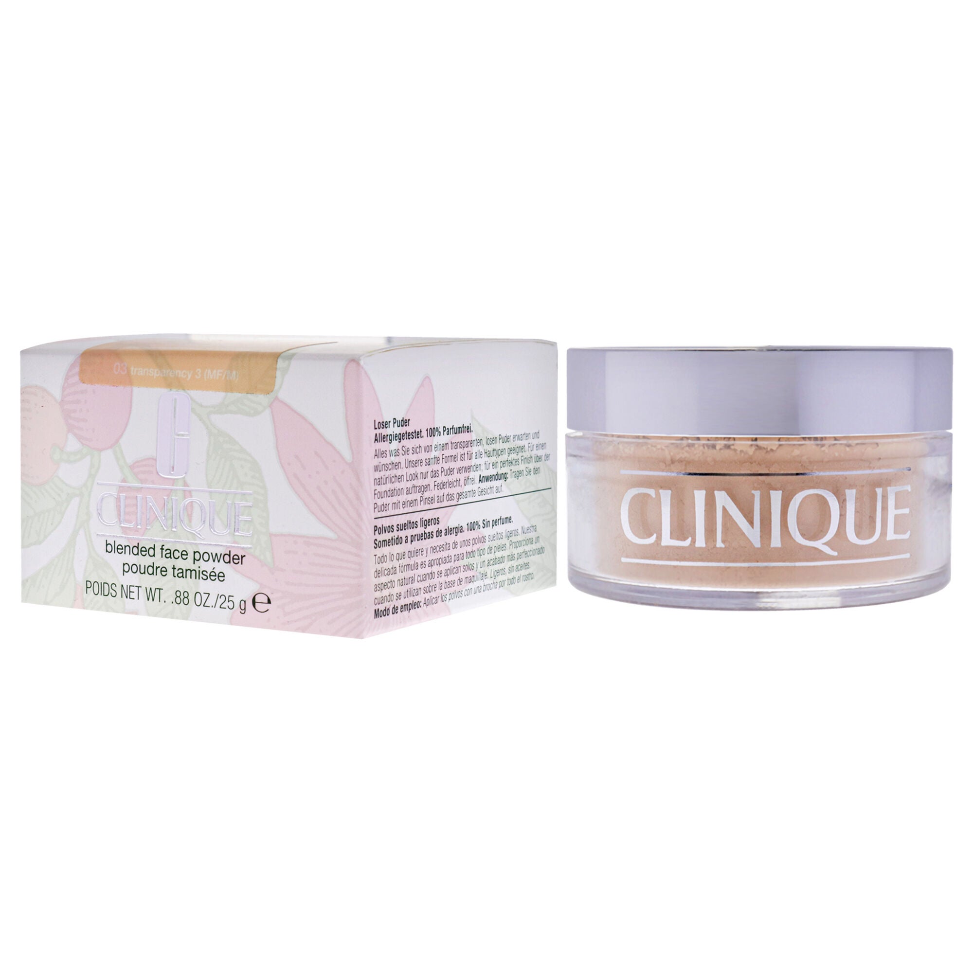 Blended Face Powder- 03 Transparency by Clinique for Women - 0.88 oz Powder, See Description, alternate image number 3