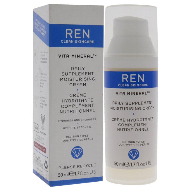Vita Mineral Daily Supplement Moisturising Cream by REN for Unisex - 1.7 oz Cream, , alternate image number null