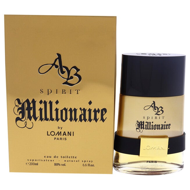 AB Spirit Millionaire by Lomani for Men - 6.6 oz EDT Spray, NA, hi-res image number null