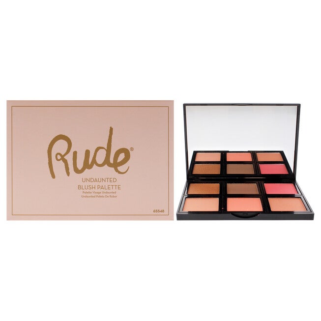 Blush Palette - Undaunted by Rude Cosmetics for Women - 0.634 oz Blush, See Description, hi-res image number 0