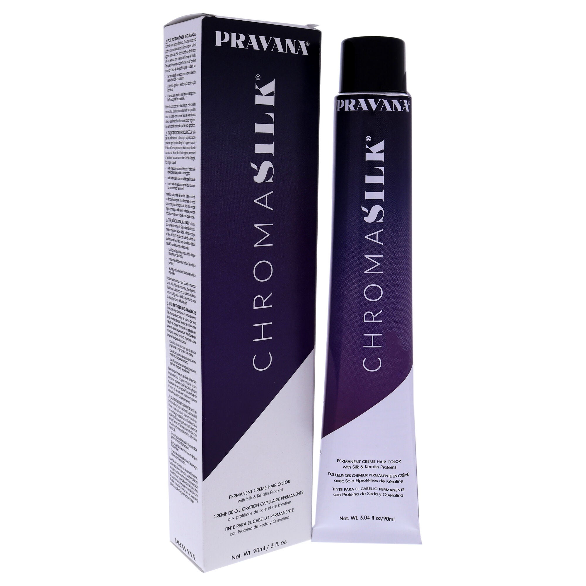 ChromaSilk Creme Hair Color - 4.56 Mahogany Red Brown by Pravana for Unisex - 3 oz Hair Color, , alternate image number 7