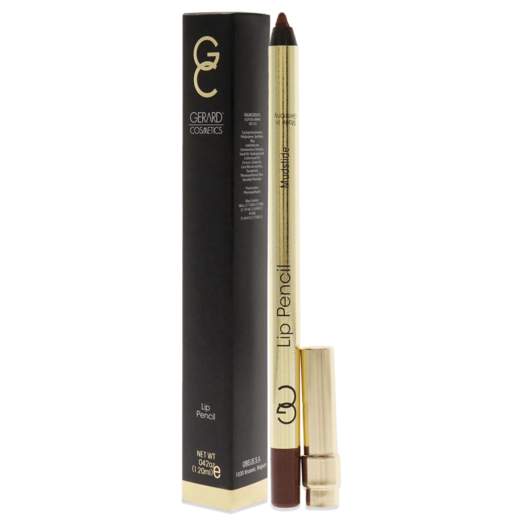 Lip Pencil - Mudslide by Gerard Cosmetic for Women - 0.04 oz Lip Pencil, , alternate image number 7