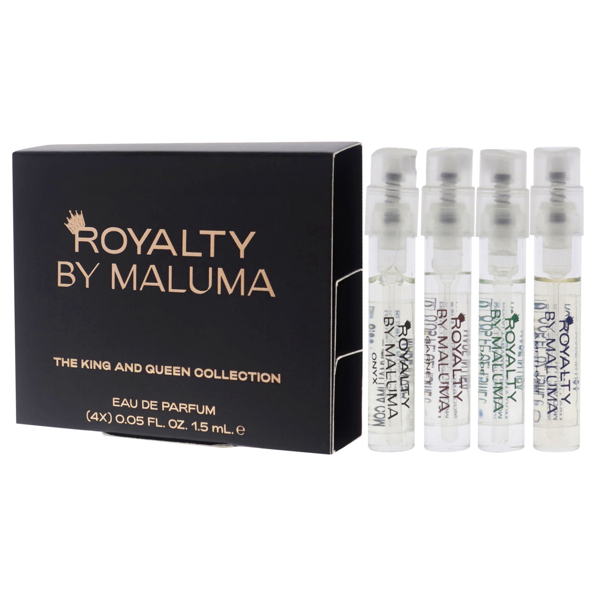 The King and Queen Collection by Royalty By Maluma for Unisex - 4 Pc Gift Set, , alternate image number 7