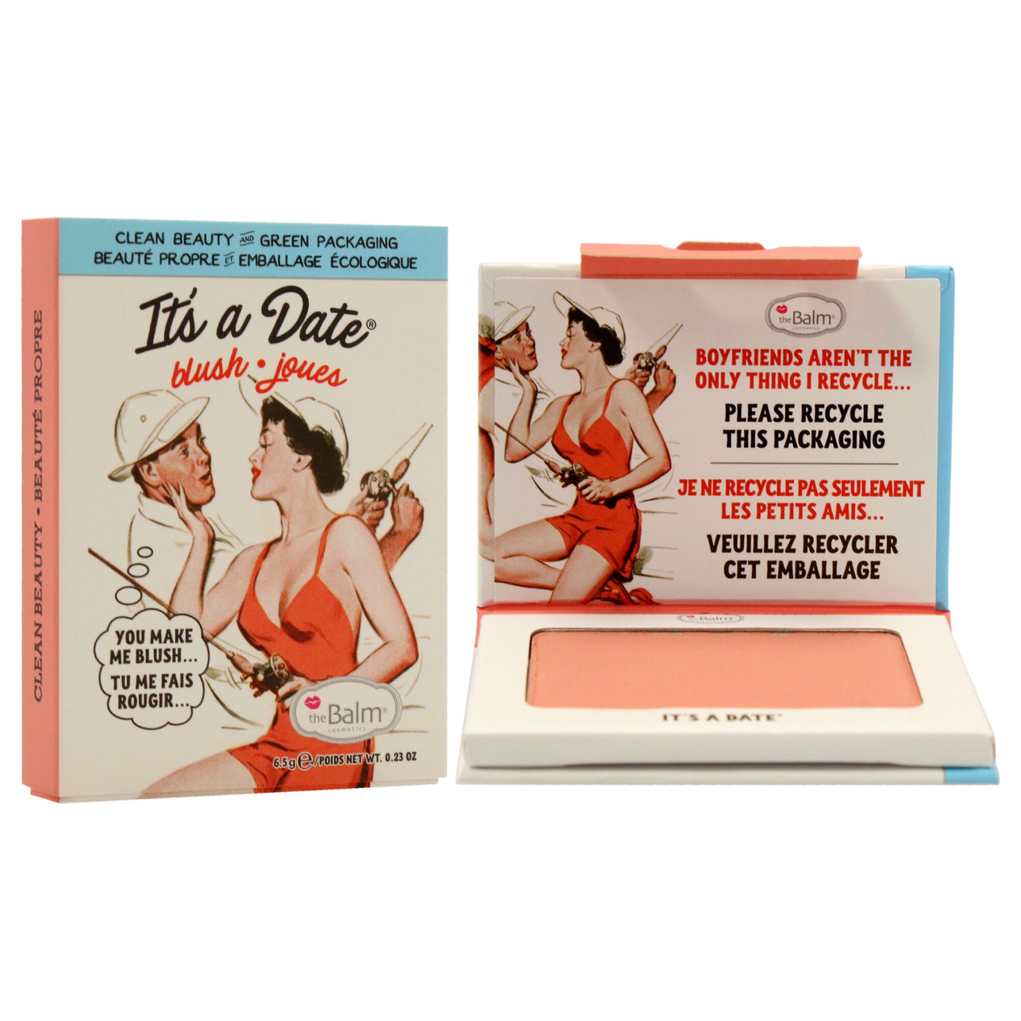 Blush - Its A Date by the Balm for Women - 0.23 oz Blush, See Description, alternate image number 2
