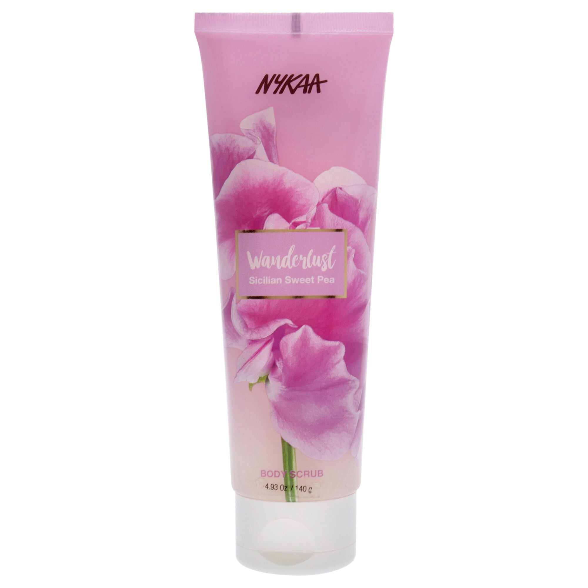 Wanderlust Body Scrub - Sicilian Sweet Pea by Nykaa Naturals for Women - 4.93 oz Scrub, See Description, hi-res image number 0