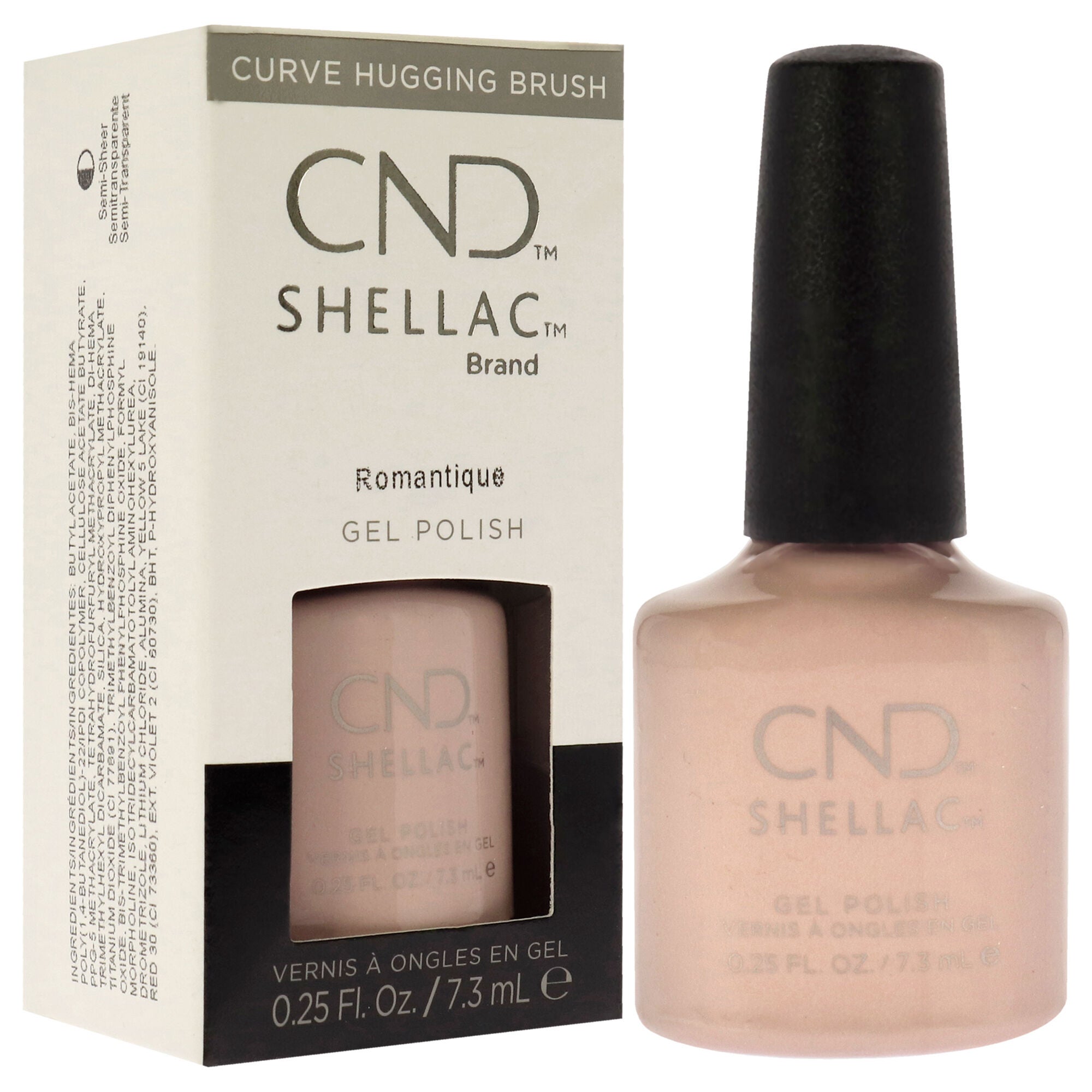 Shellac Nail Color - Romantique by CND for Women - 0.25 oz Nail Polish, , alternate image number 6