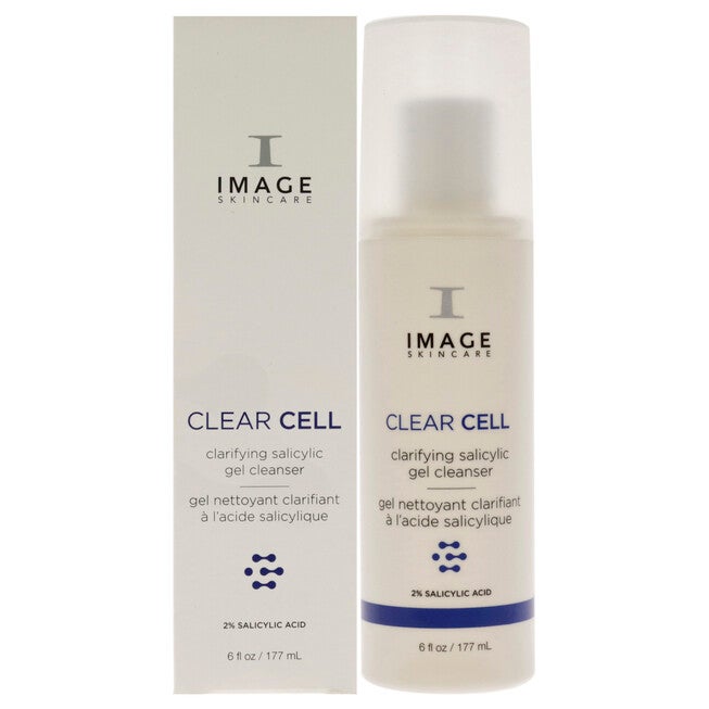 Clear Cell Clarifying Salicylic Gel Cleanser by Image for Unisex - 6 oz Cleanser, NA, hi-res image number null