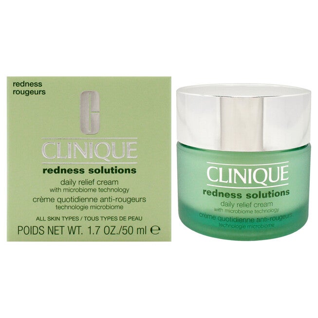 Redness Solutions Daily Relief Cream - All Skin Types by Clinique for Unisex - 1.7 oz Cream, NA, hi-res image number null