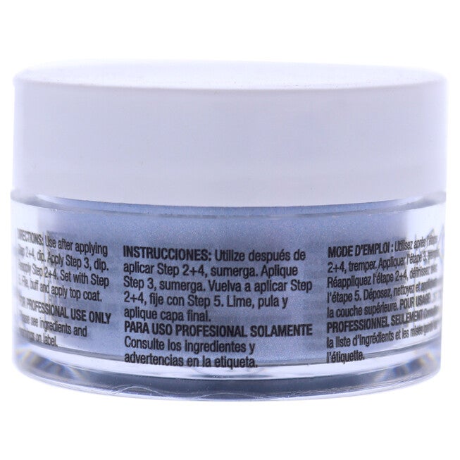 Pro Powder Polish Nail Colour Dip System - Blue with Blue Mica by Cuccio Colour for Women - 0.5 oz Nail Powder, See Description, alternate image number 1
