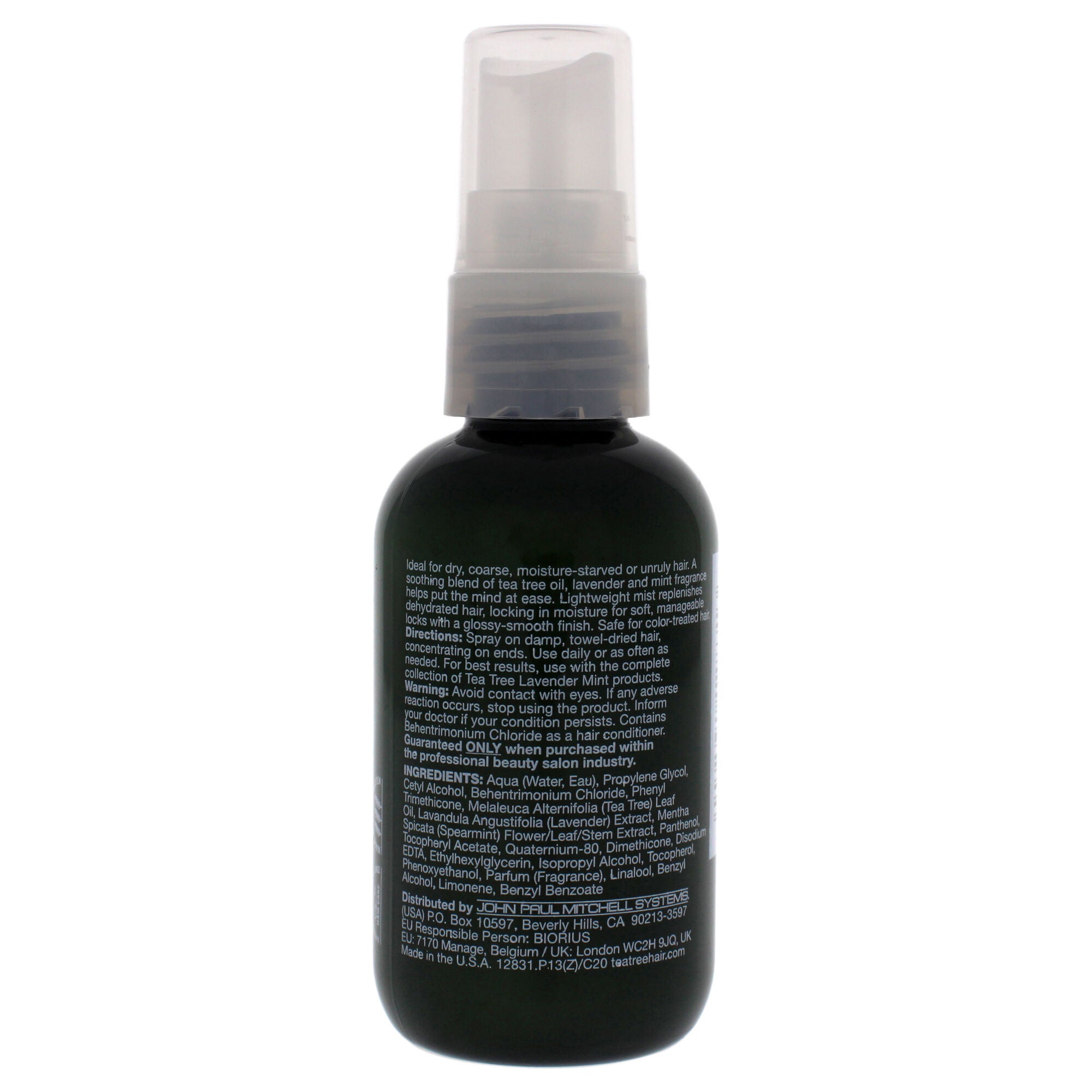 Tea Tree Conditioning Leave-In Spray - Lavender Mint by Paul Mitchell for Unisex - 2.5 oz Hair Spray, , alternate image number 3