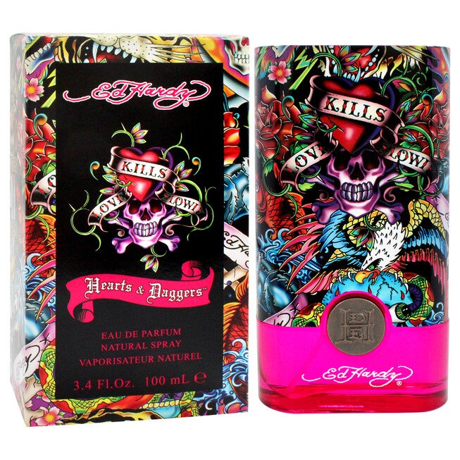 Ed Hardy Hearts Daggers by Christian Audigier for Women - 3.4 oz EDP Spray, , alternate image number null