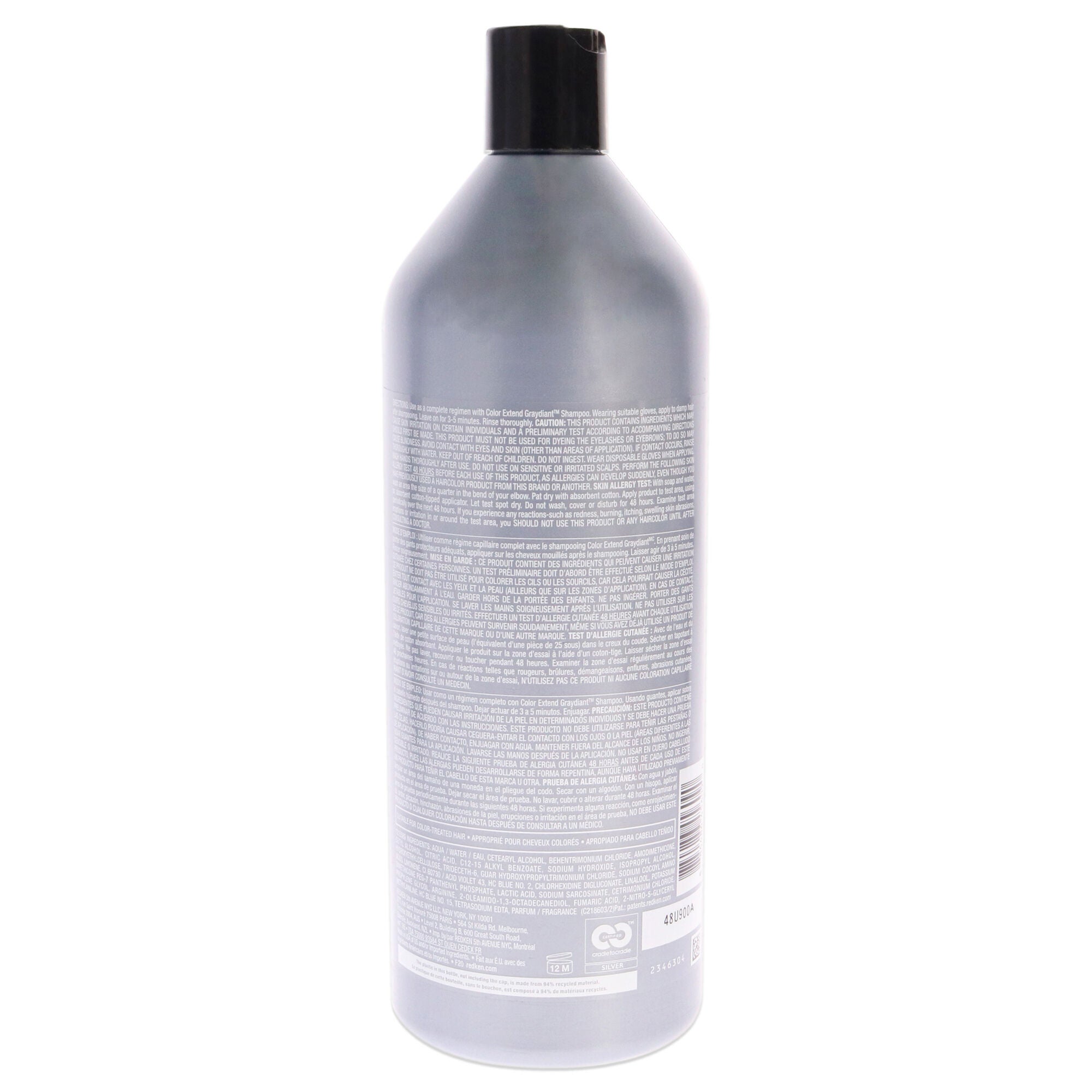 Color Extend Graydiant Conditioner-NP by Redken for Unisex - 33.8 oz Conditioner, , alternate image number 4