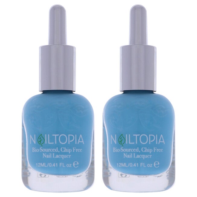 Bio-Sourced Chip Free Nail Lacquer - Tropinail by Nailtopia for Women - 0.41 oz Nail Polish - Pack of 2, See Description, hi-res image number 0