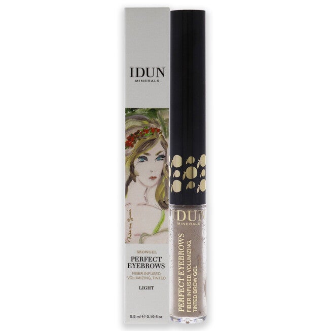 Perfect Eyebrows Gel - 301 Light by Idun Minerals for Women - 0.19 oz Eyebrow, See Description, hi-res image number 0