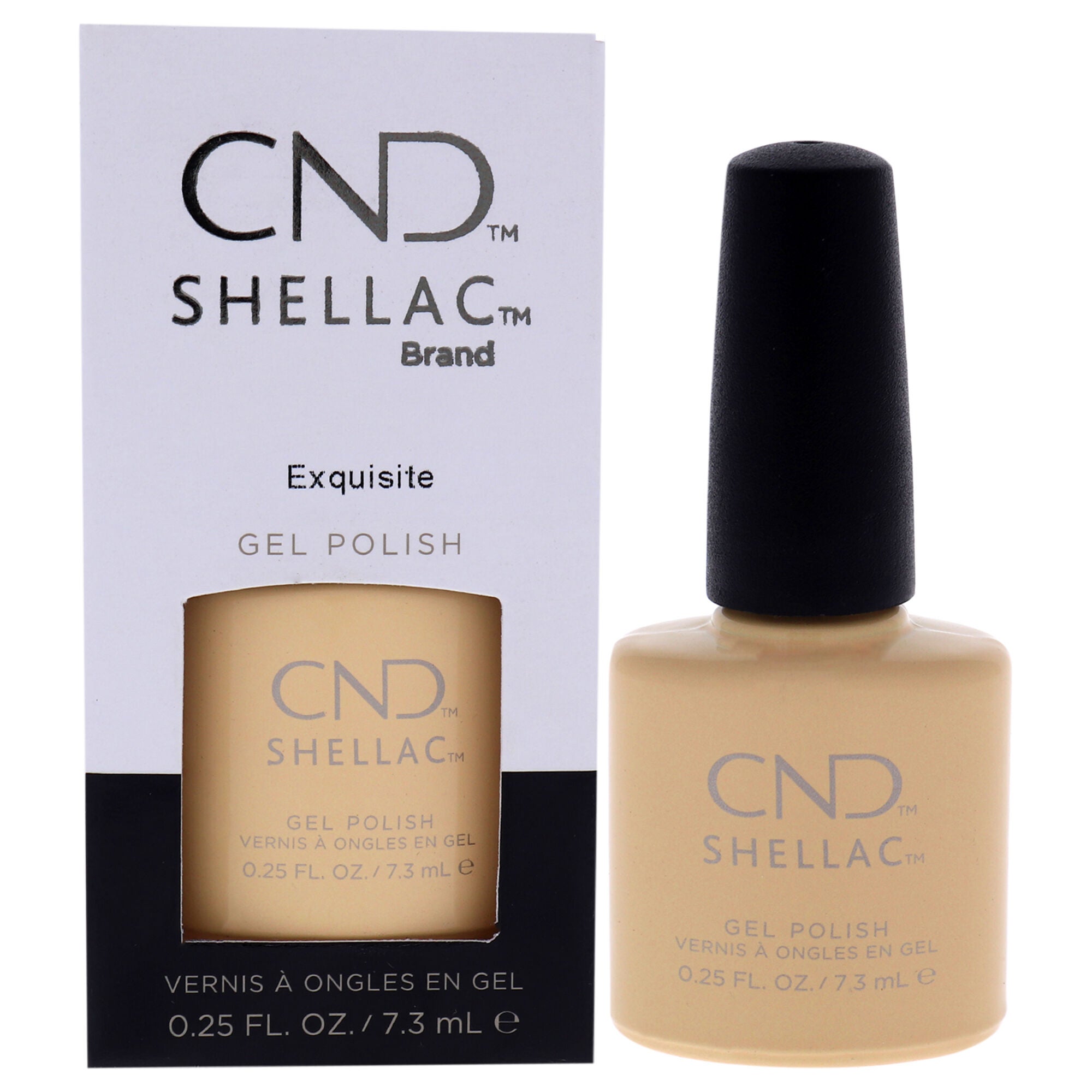 Shellac Nail Color - Exquisite by CND for Women - 0.25 oz Nail Polish, See Description, hi-res image number 0
