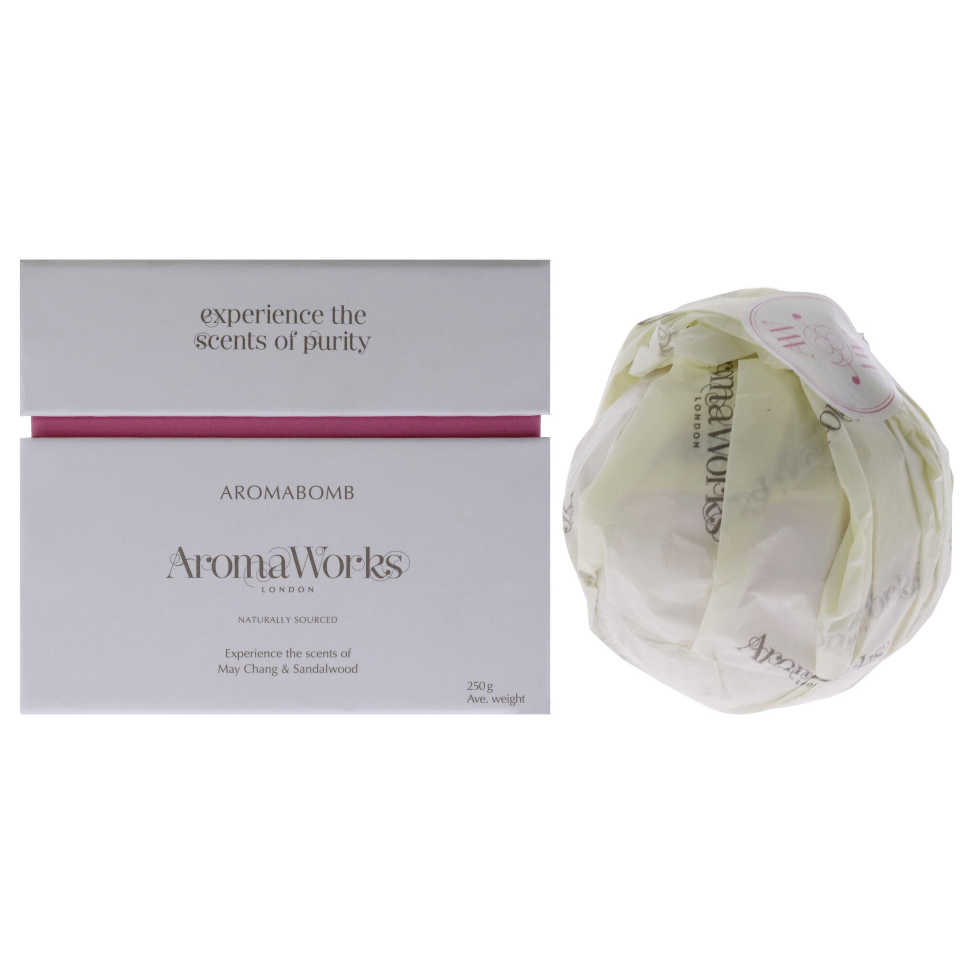 Nurture AromaBomb Single by Aromaworks for Unisex - 8.81 oz Bath Bomb, See Description, hi-res image number 0