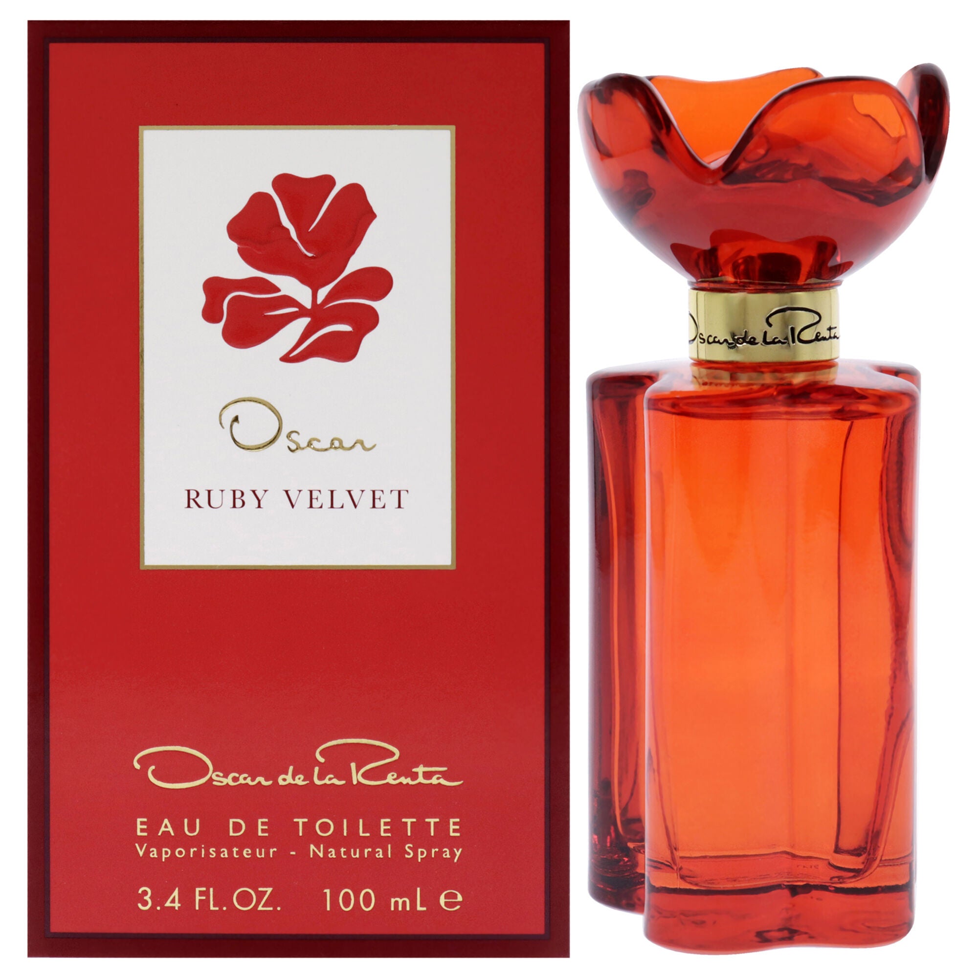 Ruby Velvet by Oscar De La Renta for Women - 3.4 oz EDT Spray, See Description, hi-res image number 0
