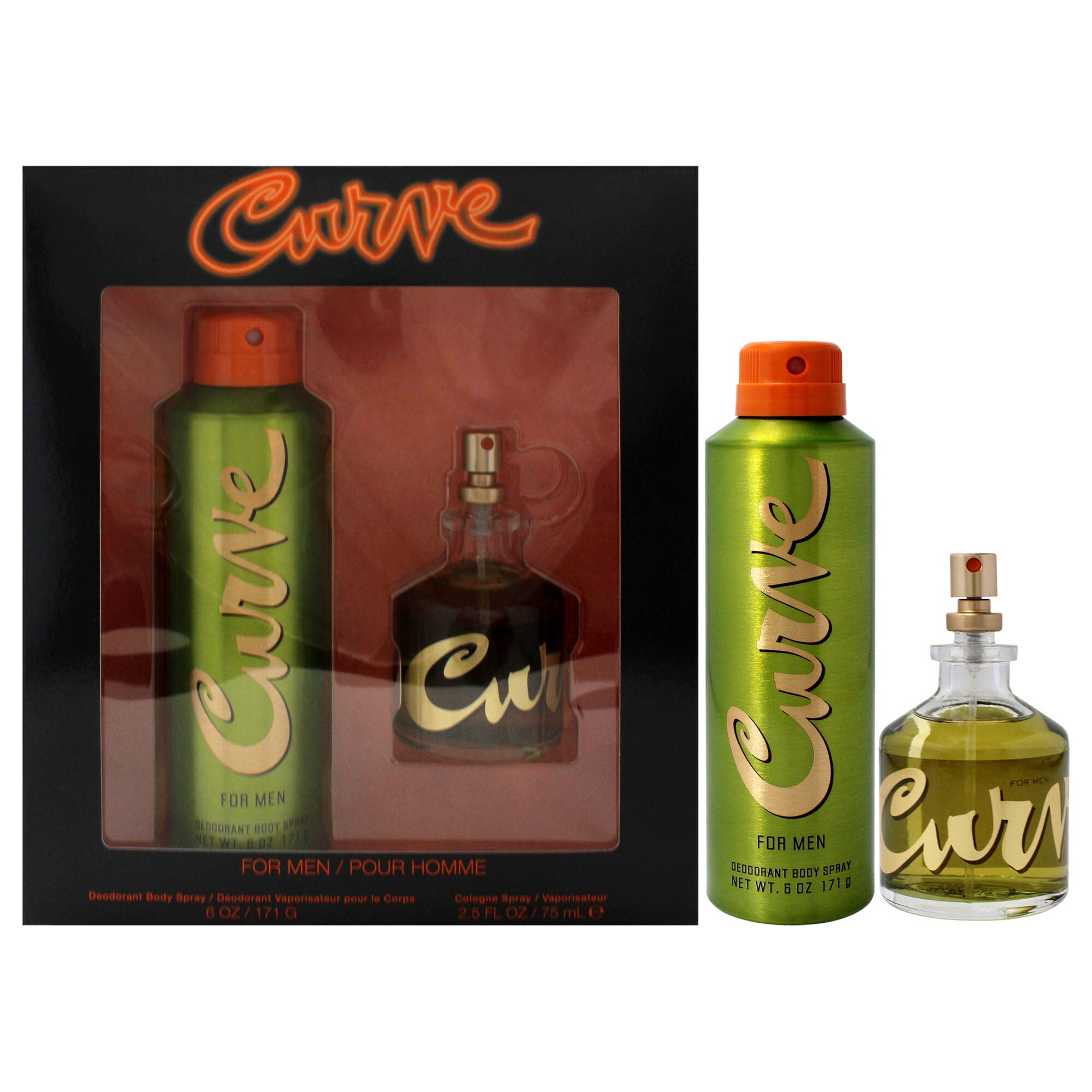Curve by Liz Claiborne for Men - 2 Pc Gift Set 2.5oz Cologne Spray, 6oz Deodorant Body Spray, , alternate image number 5