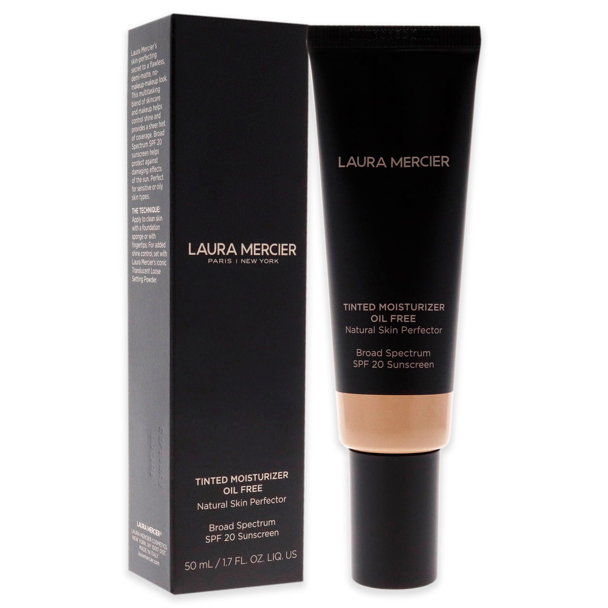 Tinted Moisturizer Oil Free Natural Skin Perfector SPF 20 - 2N1 Nude by Laura Mercier for Women - 1.7 oz Foundation, See Description, alternate image number 1