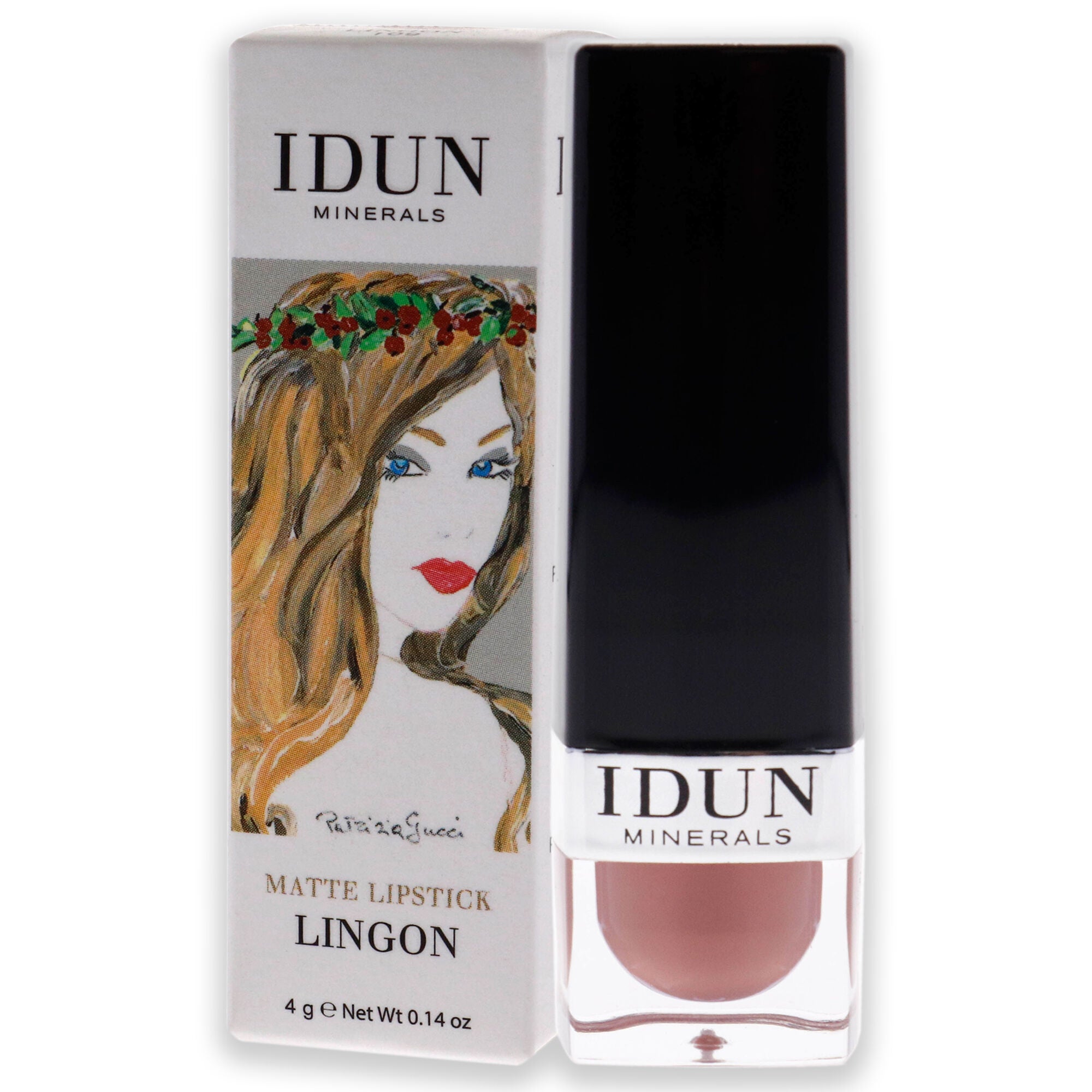 Matte Lipstick - 109 Lingon by Idun Minerals for Women - 0.14 oz Lipstick, See Description, alternate image number 3