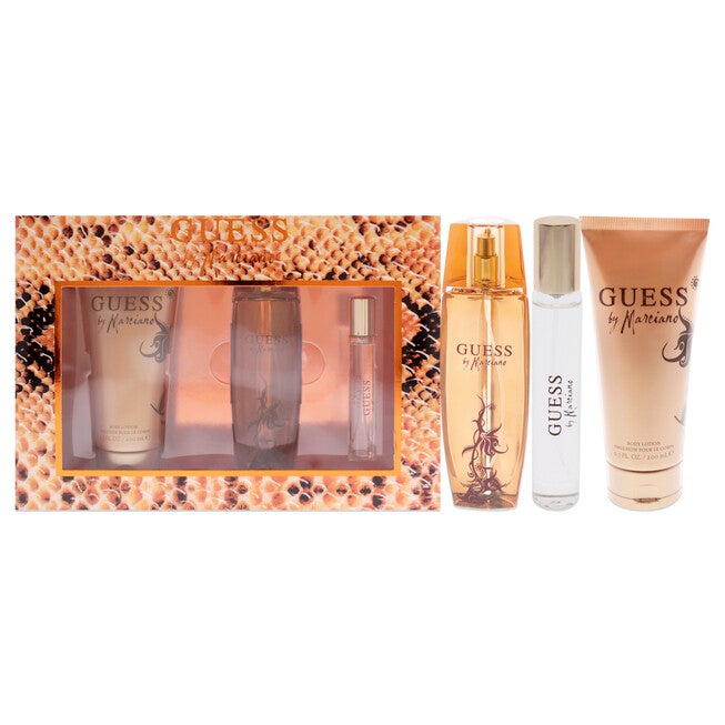 Guess By Marciano by Guess for Women - 3 Pc Gift Set 3.4oz EDP Spray, 0.5oz Travel Spray, 6.7oz Body Lotion, Clear, hi-res image number 0