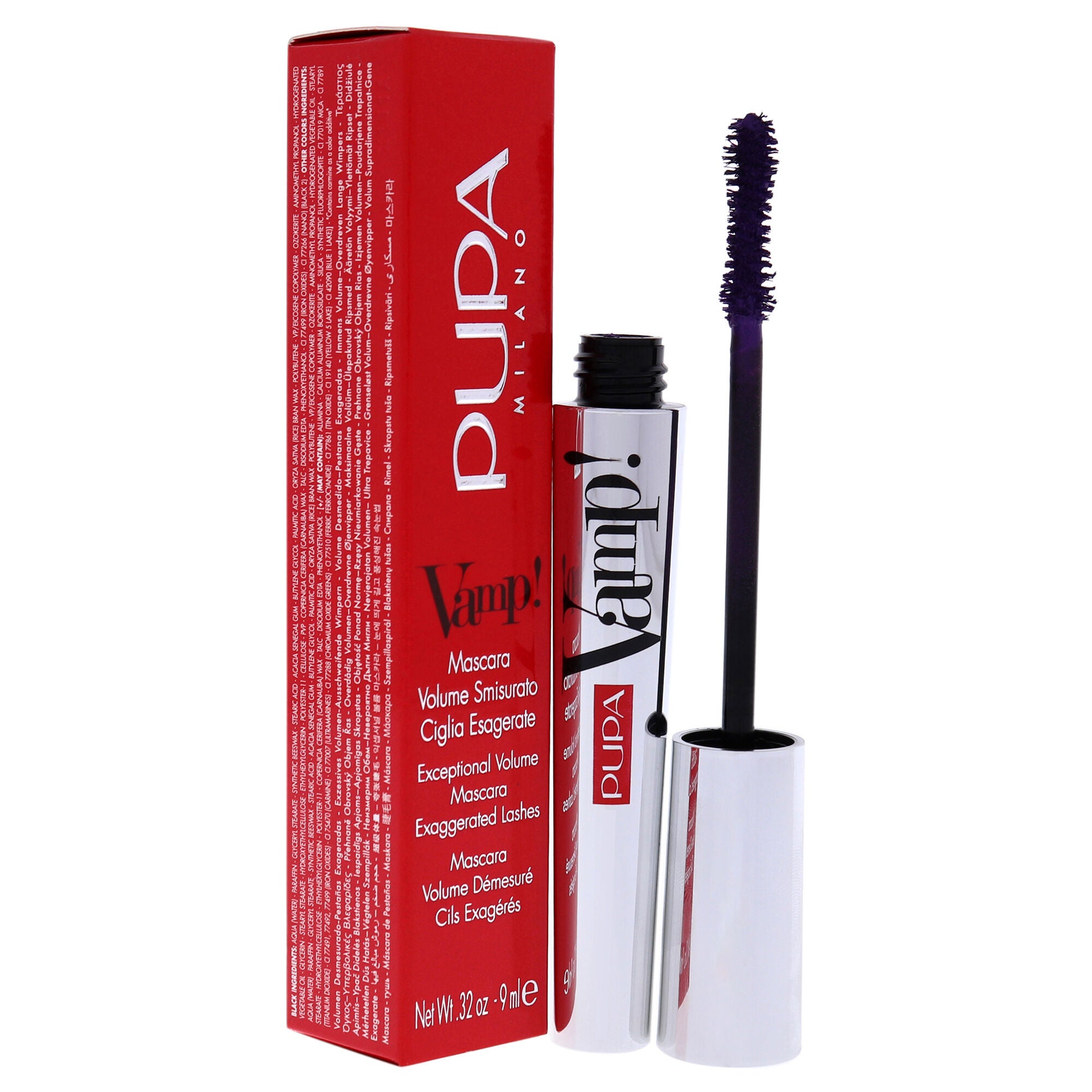 Vamp! Mascara - 400 Amethyst Violet by Pupa Milano for Women - 0.32 oz Mascara, See Description, alternate image number 2