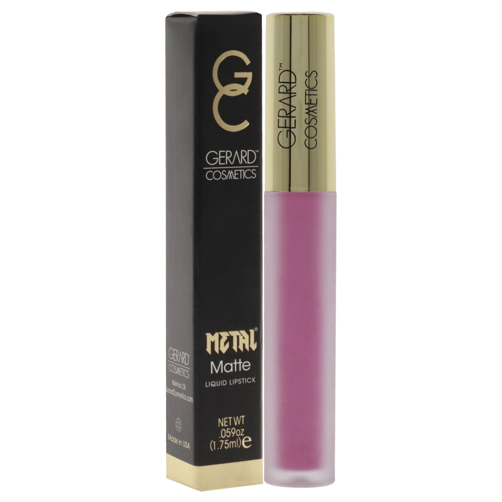 Hydra Metal Matte Liquid Lipstick - Wheres Ken? by Gerard Cosmetic for Women - 0.085 oz Lipstick, , alternate image number 6