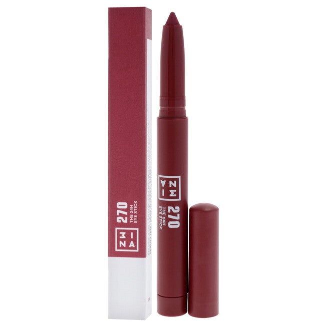The 24H Eye Stick - 270 Dark red by 3INA for Women - 0.049 oz Eye Shadow, See Description, alternate image number 2