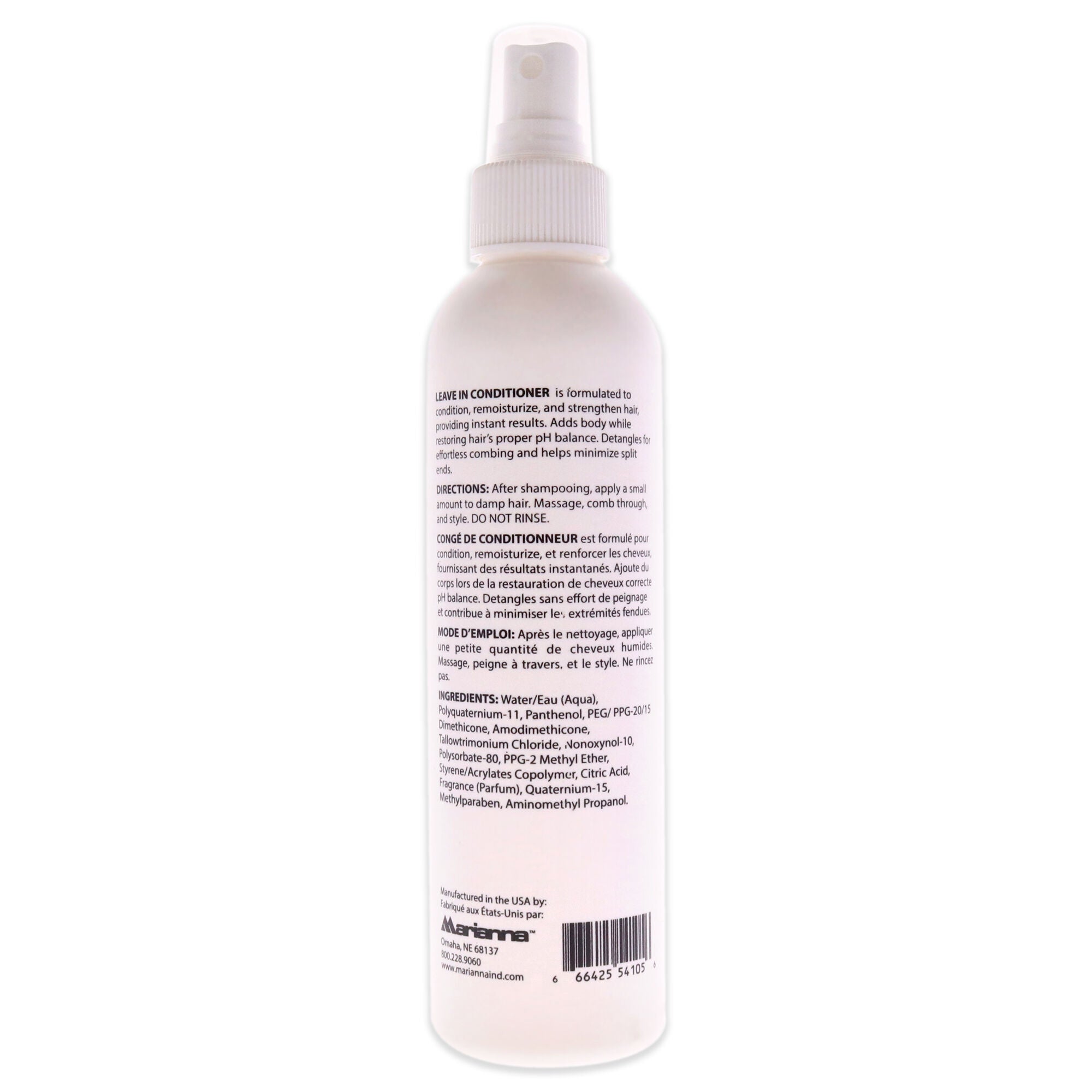 Conditioner Leave In Treatment by Marianna for Unisex - 8 oz Treatment, See Description, alternate image number 1