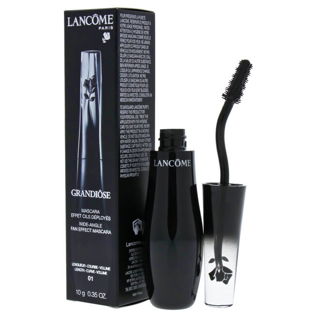 Grandiose Wide-Angle Fan Effect Mascara - 01 Noir Mirifique by Lancome for Women - 0.35 oz Mascara, , alternate image number 3