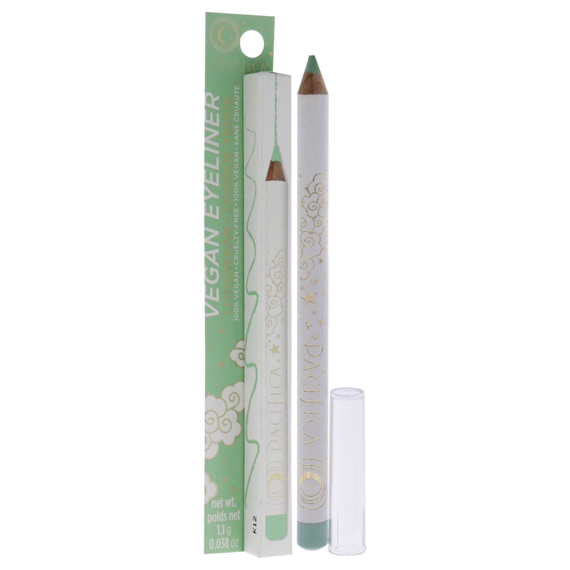 Vegan Longwear Eyeliner - Minty by Pacifica for Women - 0.038 oz Eyeliner, See Description, alternate image number 2