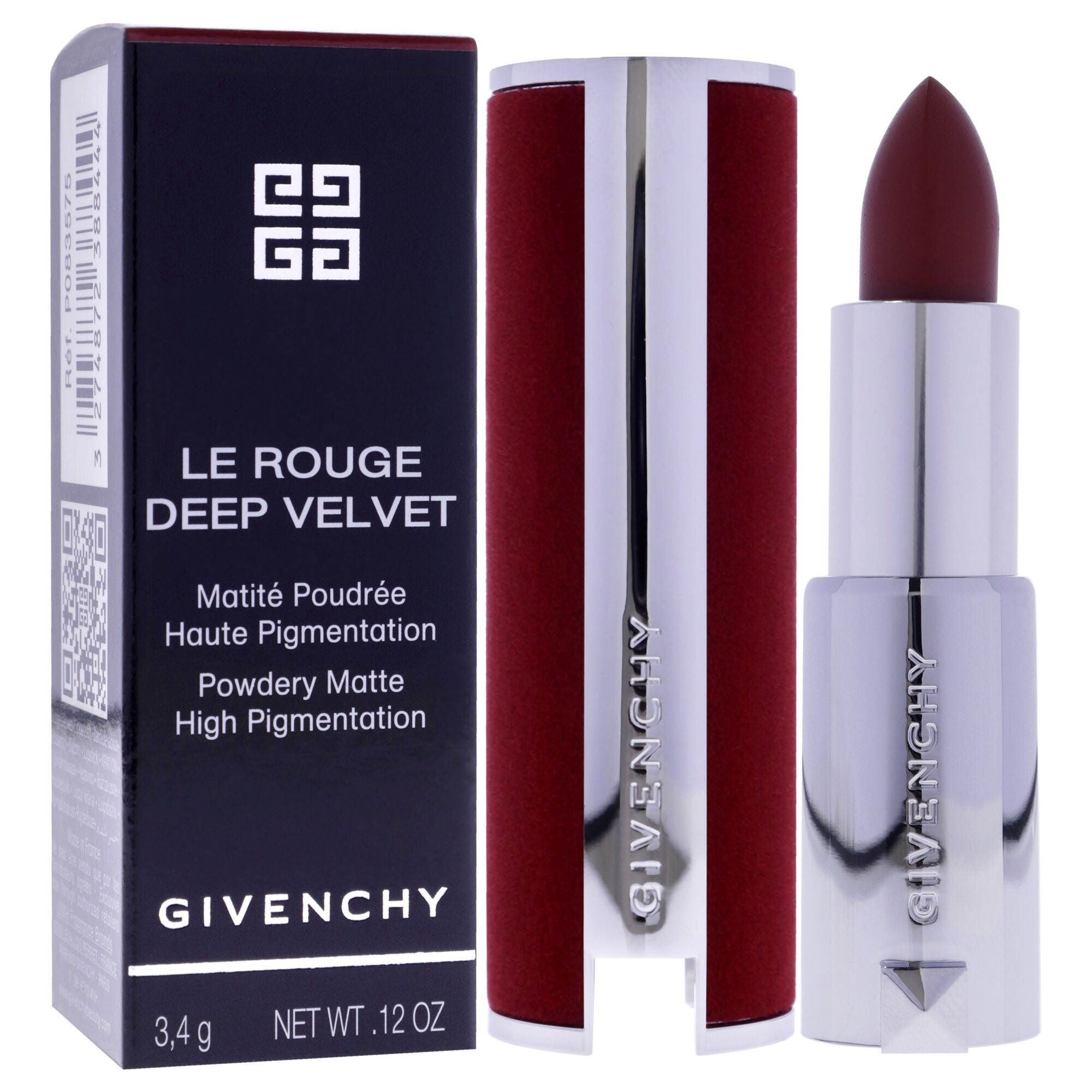 Le Rouge Deep Velvet Matte Lipstick - 37 Rouge by Givenchy for Women - 0.12 oz Lipstick, See Description, alternate image number 2
