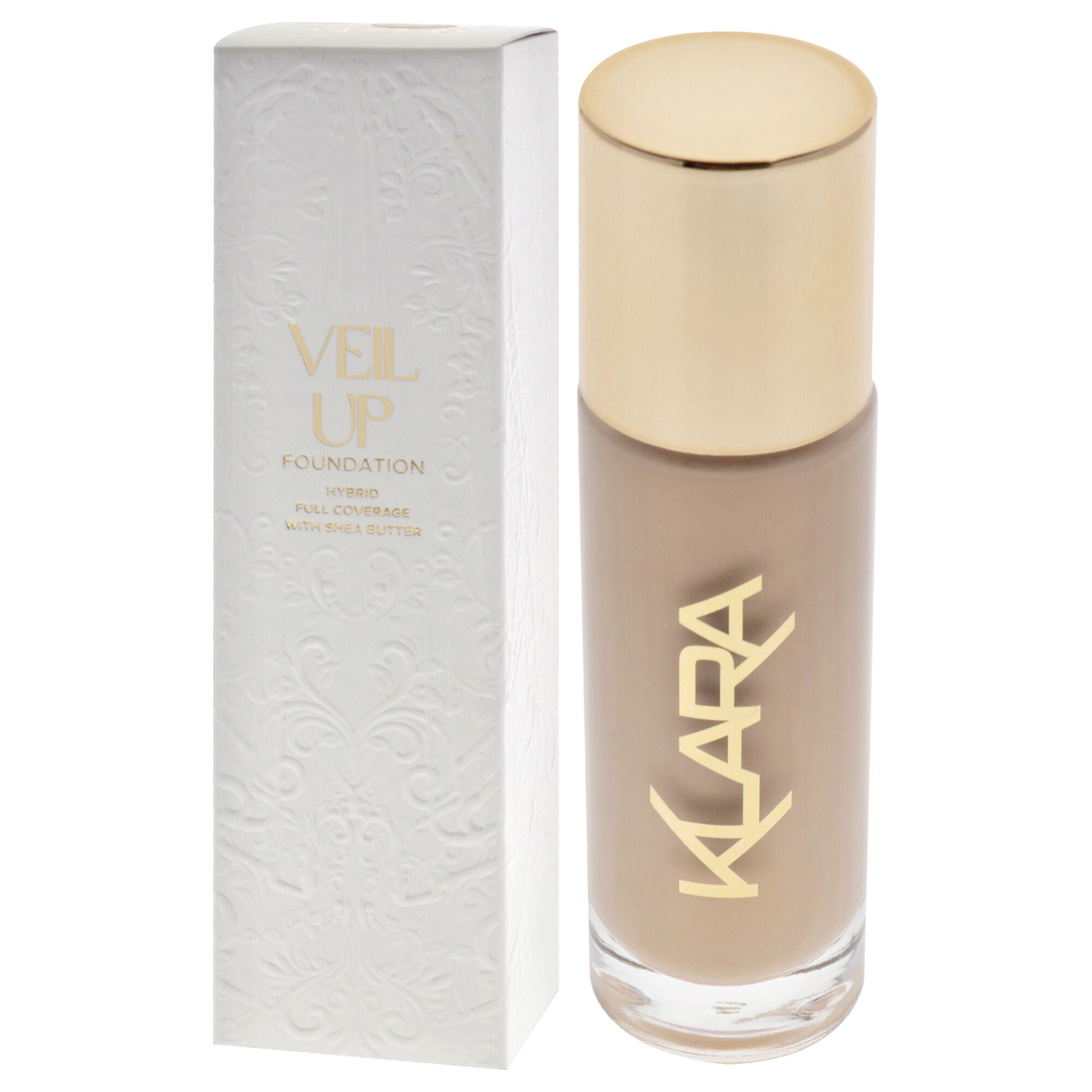 Veil Up Foundation - 01 by Klara for Women - 1.01 oz Foundation, Brown, alternate image number 4