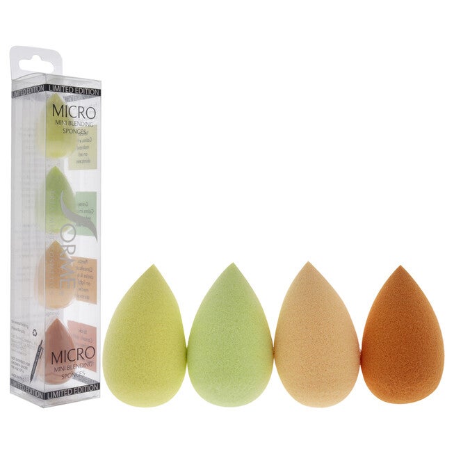 Micro Mini Blending Sponges by Sorme Cosmetics for Women - 4 Pc Sponge, See Description, alternate image number 2