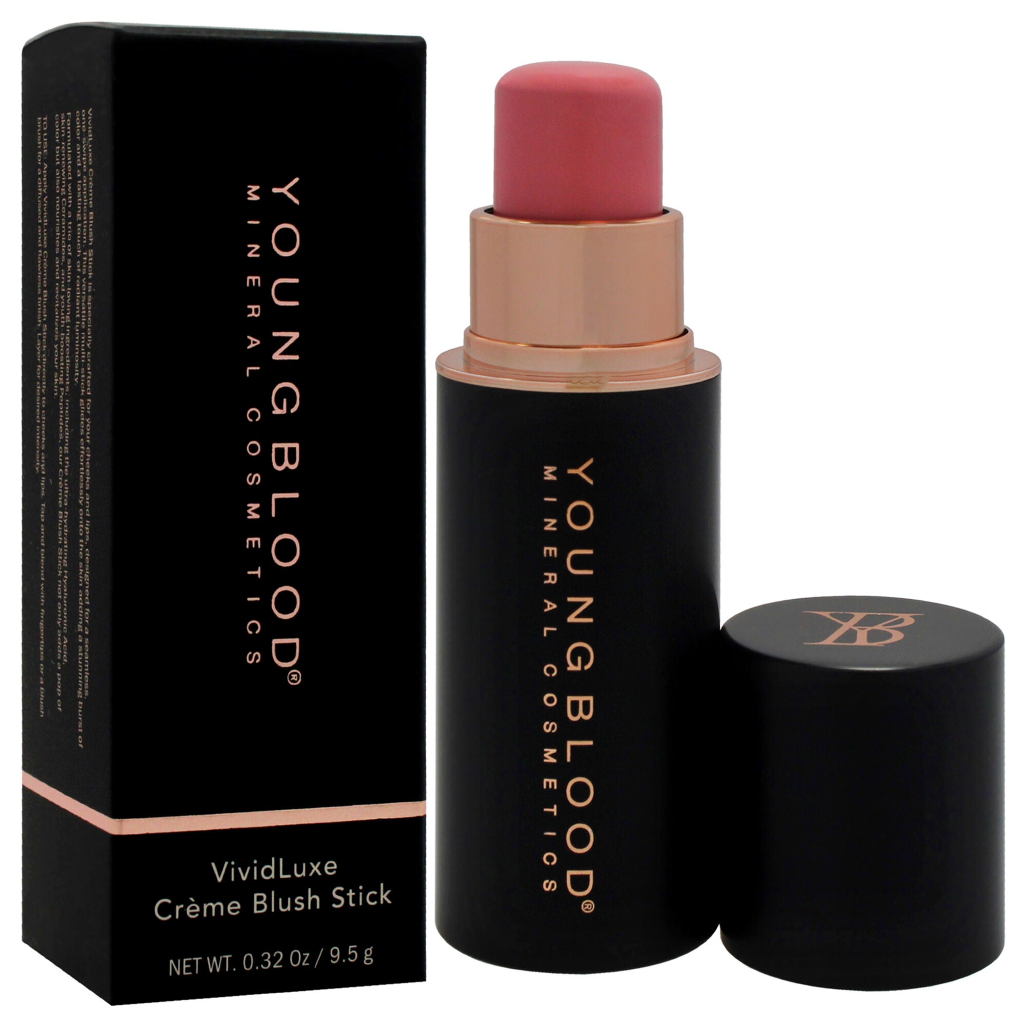 VividLuxe Creme Blush Stick - Parfait by Youngblood for Women - 0.32 oz Blush, See Description, alternate image number 2